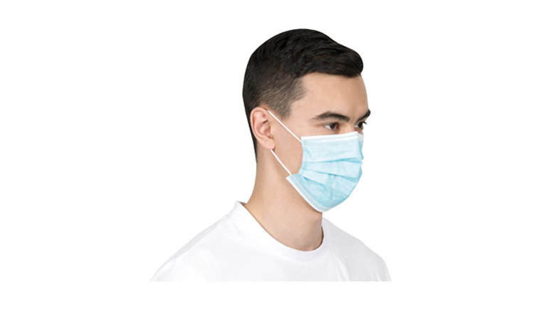 Face mask with earloops