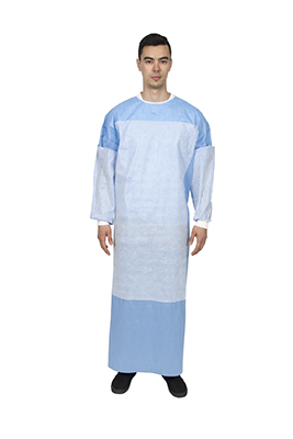 Sterile SMMS Surgical Gown (Reinforced) SG025