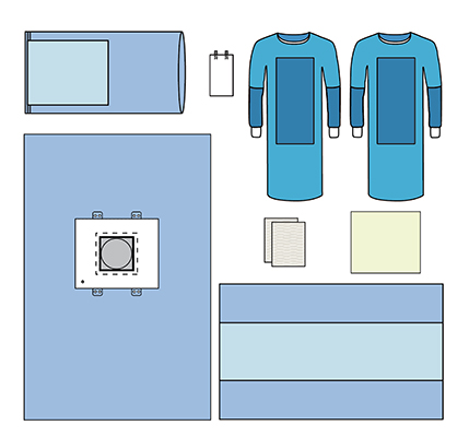 Disposable C-section Surgical Pack / Kit