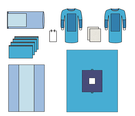 Disposable Laparotomy Pack - 10/cs