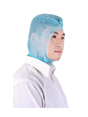 Disposable Surgical Hoods with Ties, Blue, Pack of 1000