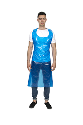Poly (LDPE) Disposable Aprons 80×125cm - 1000/cs