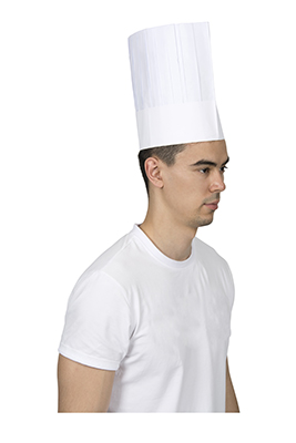 250 Pack Disposable White Paper Chef Hats