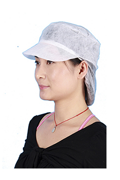 White PP Snood Caps, 1000/Case