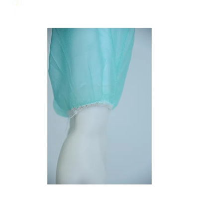 100 pieces Disposable PP Non-woven Isolation Gown with knitted cuffs