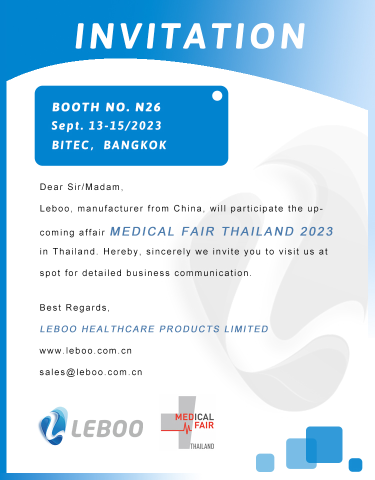 MEDICAL FAIR THAILAND 2023 Invitation