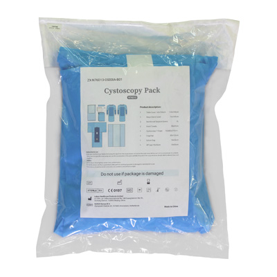 Sterile Urology Drape Pack Cystoscopy Pack - Case of 12